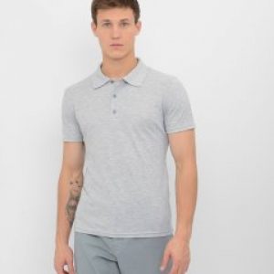 купить Поло European Standart 763-402-94 L Серое