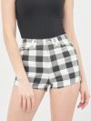 купить Шорты Pull & Bear 9695/302/800 34 Черно-белые с серым (09695302800345_SZ09695302800345)