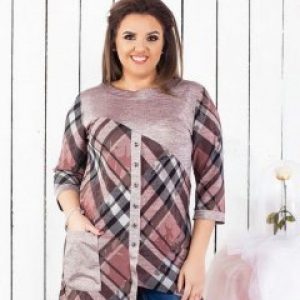 купить Туника ALDEM 1900 58 Коричневая (2000000369259)