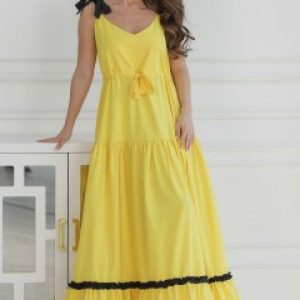 купить Сарафан New Fashion 350 48 Желтый (2000000469799)