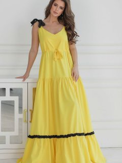 купить Сарафан New Fashion 350 48 Желтый (2000000469799)