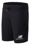 купить Шорты New Balance Ess Stacked Logo MS03558BK L Черные (194389365086)