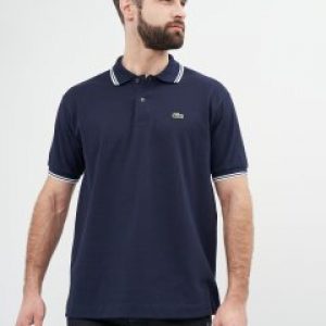 купить Поло Lacoste PH2384-525 M (T4) Navy blue/White (3665926015667)