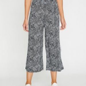 купить Брюки-кюлоты Koton 8YAL41056JK-A58 XS Black Design (8681890542157)