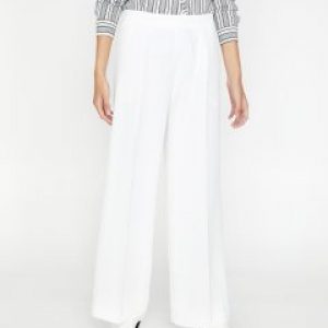 купить Брюки Koton 8YAK42975UW-001 38 Off White (8681953807957)
