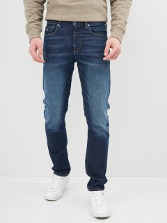 купить Джинсы Calvin Klein Jeans Slim Taper J30J317659-1BJ 36-32 Denim Dark (8719853598559)
