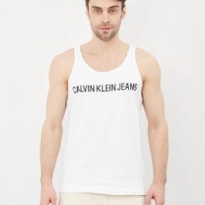 купить Майка Calvin Klein Jeans Institutional Logo Reg Tank J30J315249-YAF L Ck White (8719852659008)