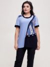 купить Туника All Posa Изабель 100547 56 Голубая