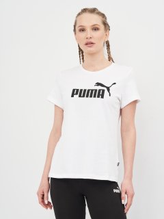 купить Футболка Puma Ess Logo Tee 58677402 M White (4063697275058)