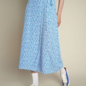 купить Юбка O'STIN Casual LD1YB1-66 A409183QSG L Индиго (2990022665401)