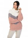 купить Свитер SVTR 443 44-52 Пудра (0443445254)