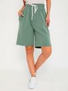 купить Шорты ISSA PLUS 12792 S Оливковые (issa2003269708043)