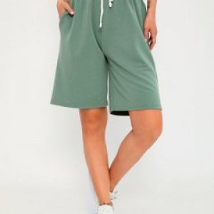 купить Шорты ISSA PLUS 12792 S Оливковые (issa2003269708043)