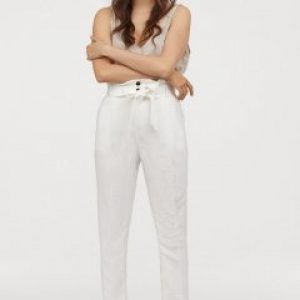 купить Брюки H&M 05-0752516-0 36 Белые (СА2000001683354)
