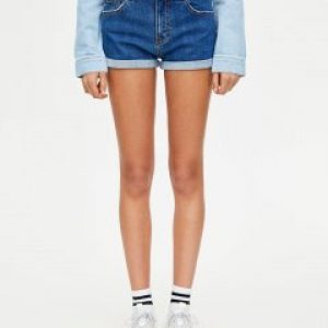 купить Шорты джинсовые Pull & Bear 5693/302/407 36 Синие (05693302407360)