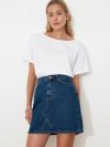 купить Джинсовая юбка Trendyol TWOSS20ET0151-04 38 Indigo (8682165335436)