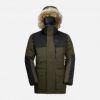купить Парка Jack Wolfskin Glacier Bay Parka M 1113321-4144 XL Серо-зеленая (4060477915708)