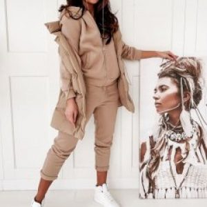 купить Спортивный костюм New Trend Women Rln-30146 42-44 Бежевый (9990002810350)