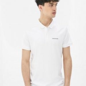 купить Поло Calvin Klein Jeans Micro Branding Liquid Polo J30J317439-YAF XL Ck White (8719853719404)