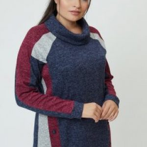 купить Туника All Posa Степанида 100936 58 Синяя (100936_58)