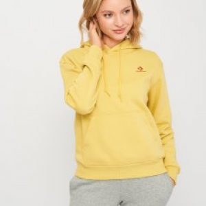 купить Худи Converse Womens Embroidered Star Chevron Pullover Hoodie Bb 10020872-741 XS Saturn Gold (194433053549)