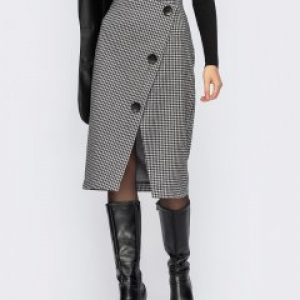 купить Юбка Dressa 55272 52 Серая (2000405803624_D)