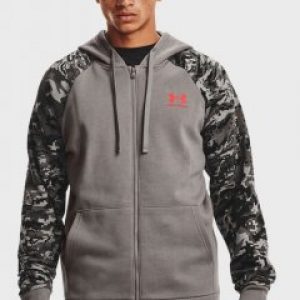 купить Толстовка Under Armour Rival Flc Camo Script Fz 1366310-066 XL (195251379989)