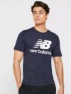 купить Футболка New Balance Essentials Stacked Logo MT01575ECL 2XL Синяя (193362688648)