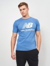купить Футболка New Balance Ess Stacked Logo MT01575OBR S Индиго (195173324951)