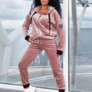купить Спортивный костюм Jaklin 8166 S-M Пудра (M4821000092415)