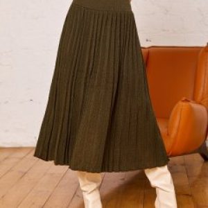 купить Юбка ISSA PLUS WN20-186 S Хаки (issa2007682114573)