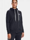 купить Толстовка Under Armour Rival Fleece FZ Hoodie 1356400-001 XL Черная (194511807156)
