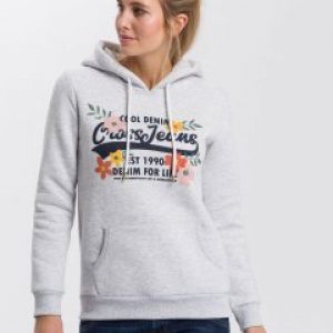 купить Худи Cross Jeans 65190-201 S Ecru Melange (8697319033557)