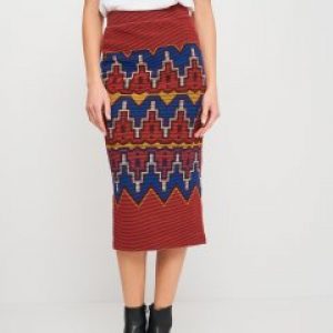 купить Юбка Desigual 18WWFK03-7032 S Терракотовая (8434486539068)