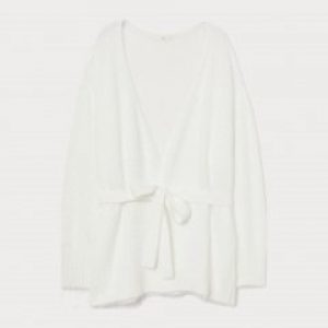 купить Кардиган H&M 2510-8228621 M Белый (hm01321181595)