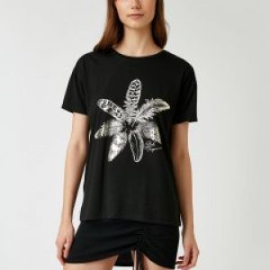 купить Футболка Koton 2KAK13714EK-999 S Black (8682661044153)