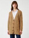 купить Кардиган Koton 2KAK93424OT-105 M Deve Tüyü (8682659371018)