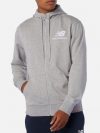 купить Толстовка New Balance Essentials Brush Fleece FZ MJ03580AG XL Серая (194768273926)