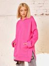 купить Худи ISSA PLUS 12936 3XL Малиновое (issa2007682121731)
