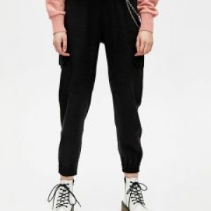 купить Брюки Pull & Bear 5678/342/800 L Черные (SZ05678342800043)