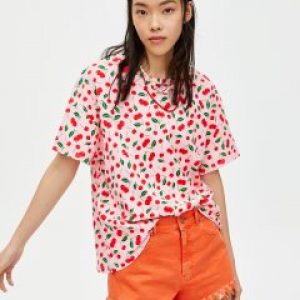 купить Футболка Pull & Bear 9239/313/620 XS Розовая (SZ09239313620013)