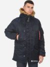 купить Парка Alpha Industries Slim Fit N-3B Parka XL Replica Blue/Orange