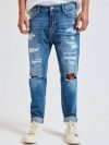 купить Джинсы Pull & Bear 9689/501/427 42 Синие джинс (09689501427427)