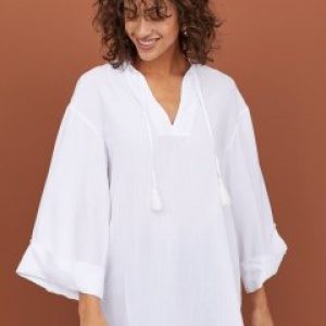 купить Туника H&M 0774450-0 50 Белая (СА2000001886304)