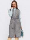 купить Сарафан Dressa 55699 50 Серый (2000405817317_D)