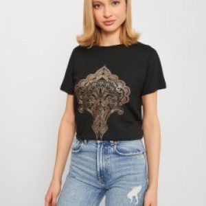 купить Футболка Koton 2KAK13707EK-999 M (8682661043446)