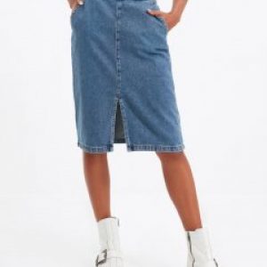 купить Юбка джинсовая Trendyol TWOAW22ET0329 38 Blue (8683044924888)