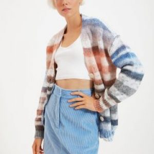 купить Кардиган Trendyol TWOAW22HI0087 M Multi Color (8683043251466)