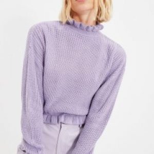 купить Свитер Trendyol TWOAW22KZ0530 M Lila (8683043452849)