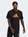 купить Футболка Adidas M Fi 3Bar Tee HF4757 M Black/Borang (4065424082489)